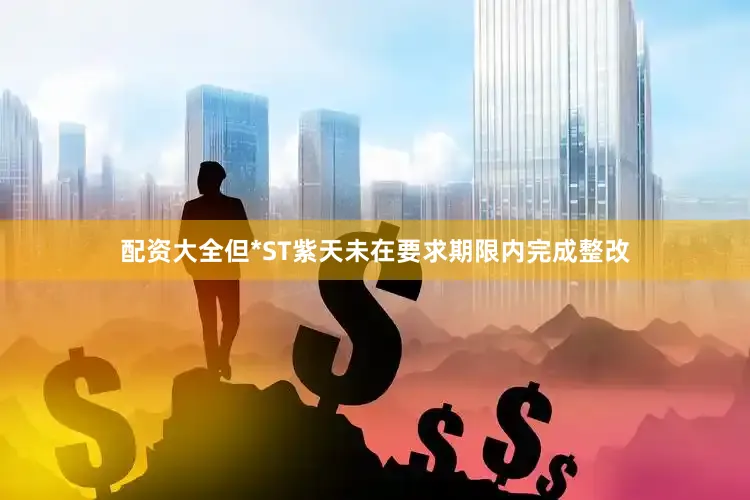 配资大全但*ST紫天未在要求期限内完成整改